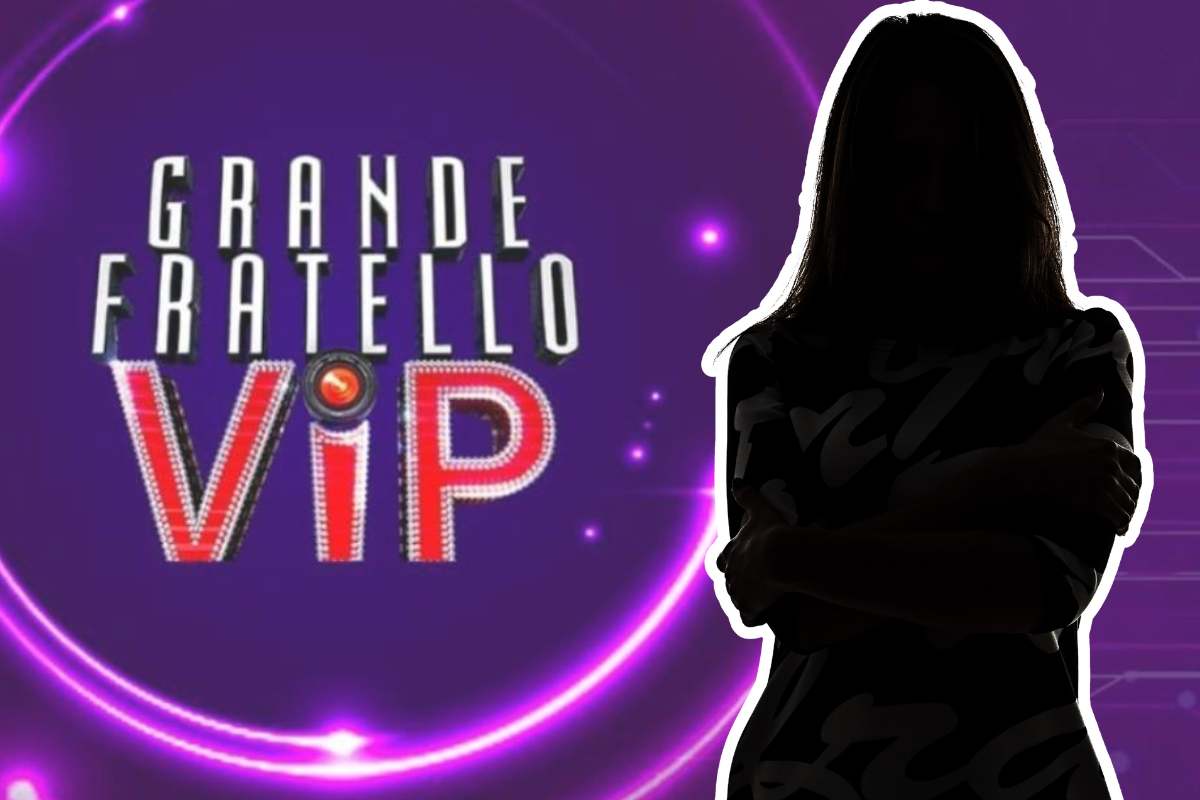 grande fratello vip logo sagoma